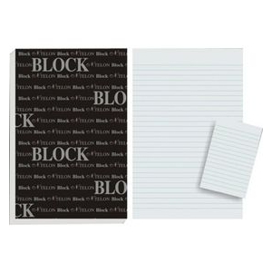 Μπλοκ ψαροκολλητό Ntelon 10Χ14 200φύλλα ριγέ