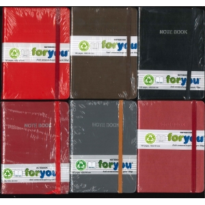 ΒΙΒΛΙΟΔΕΤΗΜΕΝΟ ΣΗΜΕΙΩΜΑΤΑΡΙΟ Α6 FOR YOU ΜΕ ΛΑΣΤΙΧΟ