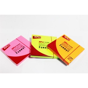 APLI NOTES 75χ75 ORANGE BRIGHT