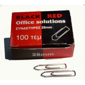 ΣΥΝΔΕΤΗΡΕΣ BLACK RED Νο 3 ΝΙΚΕΛ 28ΜΜ ΚΟΥΤΑΚΙ 100 ΤΕΜ