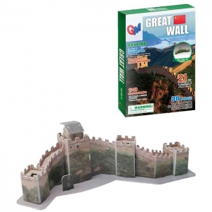 ΜΙΝΙ ΠΑΖΛ 3D ΣΙΝΙΚΟ ΤΕΙΧΟΣ 21 ΤΕΜ 16x22cm