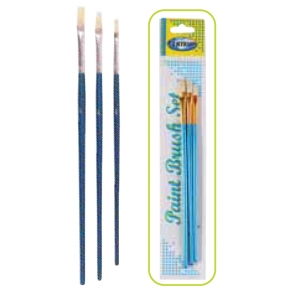 ΠΙΝΕΛΑ ΣΕΤ 3pcs Nr 2,4,6 ΠΛΑΚΕ