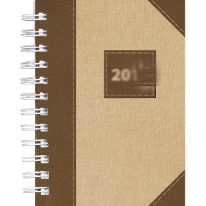 Ημερολόγιο Euro σπιράλ 12,5 x 17,5 cm