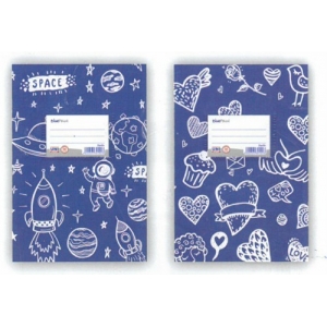 Τετράδιο UNI PAP Blue print 17χ25 50φύλλων