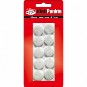 ΑΥΤΟΚΟΛΛΗΤΑ VELKRO ΣΤΡΟΓΓΥΛΑ ΛΕΥΚΑ 19mm