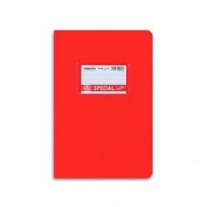 Τετράδιο Special Typotrast Κόκκινο Φ50 ριγέ