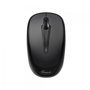 MediaRange Optical Mouse Wireless 3-Button (Black, Wireless)