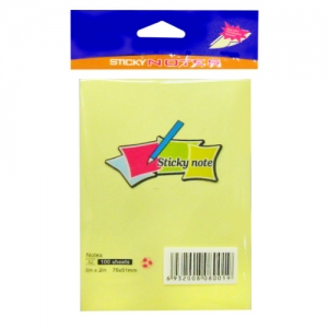 ΑΥΤΟΚΟΛΛΗΤΑ ΧΑΡΤΑΚΙΑ ΠΑΚ=100Φ. 3,8x5cm